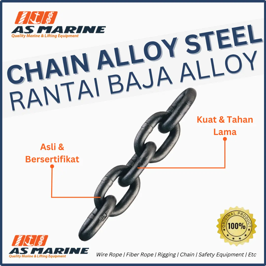 chain alloy steel rantai baja alloy crosby